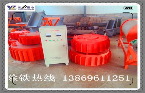 電磁除鐵器為更好的工作，周圍抗干擾工作要做好