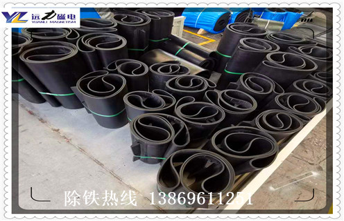 除鐵器永磁皮帶，懸掛式輸送帶除鐵器永磁皮帶調整方法_懸掛式輸送帶除鐵器永磁皮帶跑偏原因及如何調_刮板價格