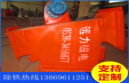 不銹鋼管道除鐵器，安徽不銹鋼管道除鐵器_遠(yuǎn)力安徽不銹鋼管道除鐵器應(yīng)用安裝示意圖型12000高斯_可定制工作原理