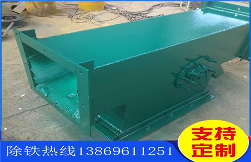 管道除鐵器，上海管道除鐵器型號_上海管道除鐵器型號廠家應用安裝示意圖型12000高斯_可定制工作原理