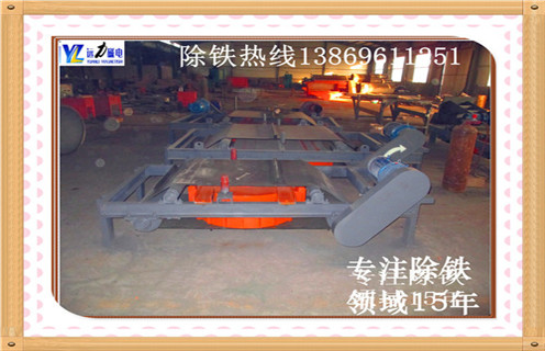 電磁自卸除鐵器，山西電磁自卸式除鐵器廠家_山西電磁自卸式除鐵器廠家廠家配件_型號及工作視頻
