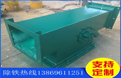 管道式粉料永磁除鐵器，河南管道式粉料永磁除鐵器_河南管道式粉料永磁除鐵器的優(yōu)缺點安裝示意圖型12000高斯_工作原理 