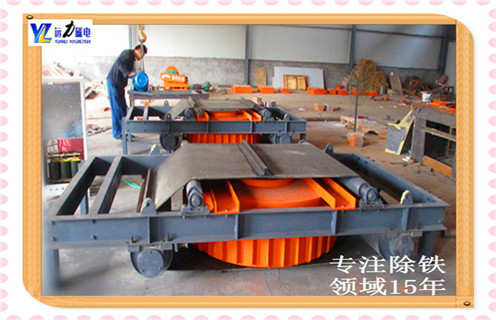 自卸式電磁除鐵器，浙江礦用自卸式電磁除鐵器設(shè)備_浙江礦用自卸式電磁除鐵器設(shè)備有哪些_型號(hào)及工作視頻 