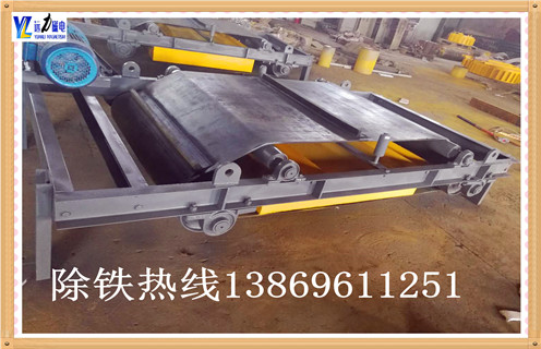自卸皮帶電磁除鐵器，云南自卸式皮帶電磁除鐵器_規(guī)格型號(hào)_云南自卸式皮帶電磁除鐵器品牌型號(hào)的工作原理